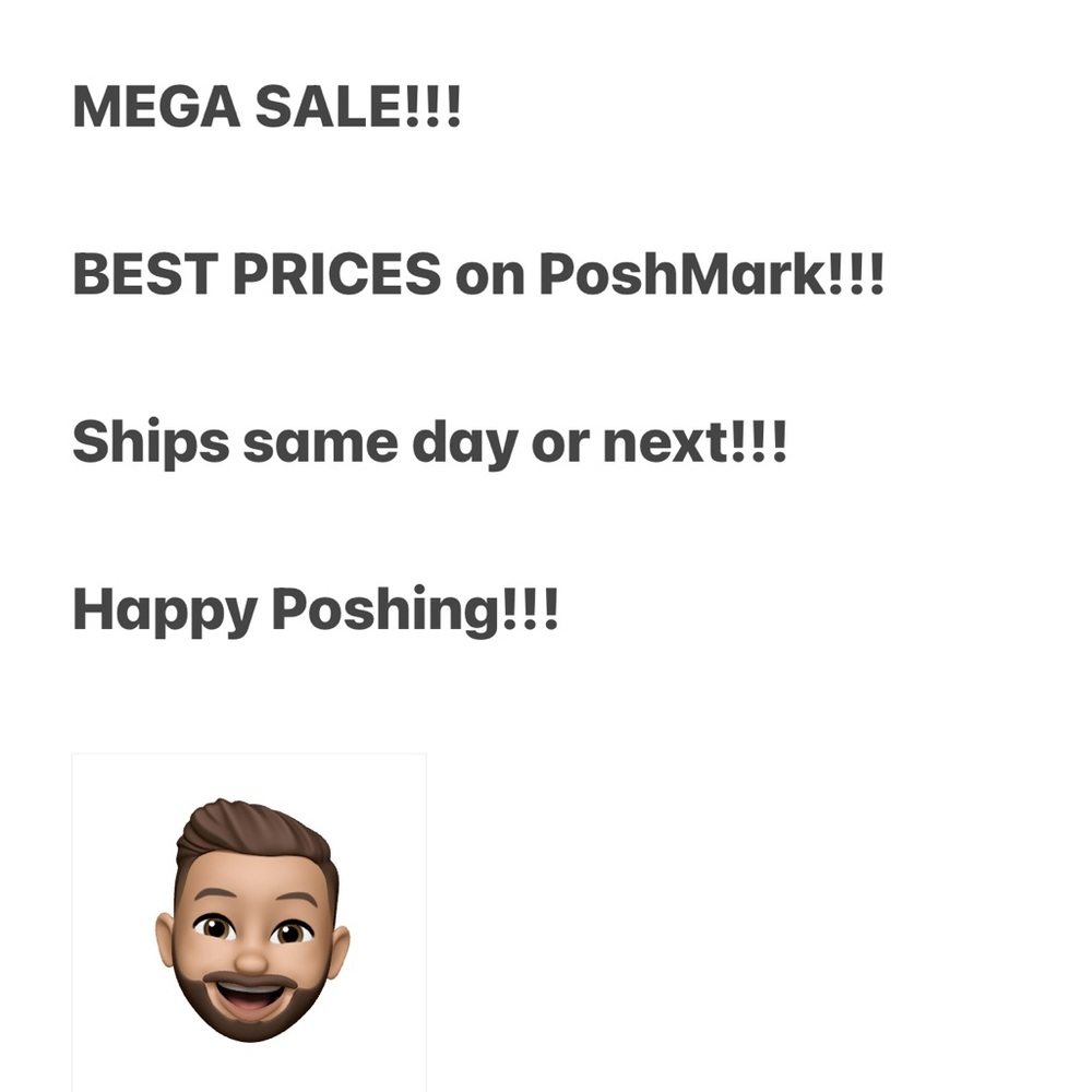 Lowest Prices on Posh!!! Get em while they last!!!